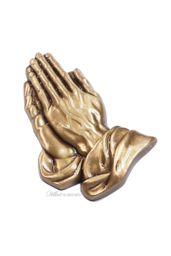 Create an Urn Emblem - Praying Hands